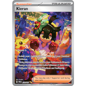 Special Illustration Rare Kieran 218/167 Pokemon TCG Scarlet & Violet Twilight Masquerade