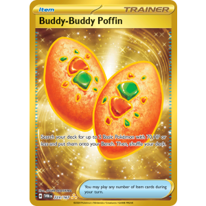 Hyper Rare Buddy-Buddy Poffin 223/167 Pokemon TCG Scarlet & Violet Twilight Masquerade