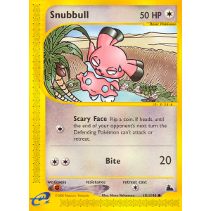 Snubbull 101/144 Pokemon TCG E-Card Skyridge