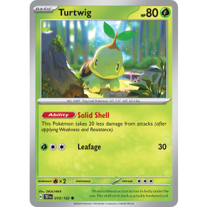 Turtwig 10/162 Pokemon TCG Scarlet & Violet Temporal Forces