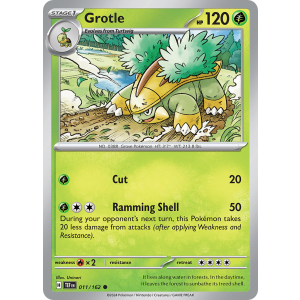 Grotle 11/162 Pokemon TCG Scarlet & Violet Temporal Forces