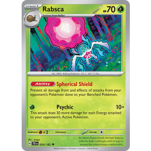 Rabsca 24/162 Pokemon TCG Scarlet & Violet Temporal Forces