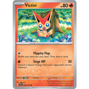 Victini 30/162 Pokemon TCG Scarlet & Violet Temporal Forces