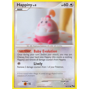 Happiny 14/17 Pokemon TCG POP POP Series 8