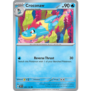 Croconaw 40/162 Pokemon TCG Scarlet & Violet Temporal Forces