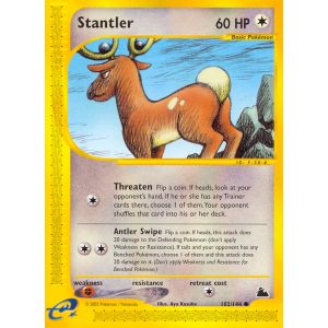 Stantler 102/144 Pokemon TCG E-Card Skyridge