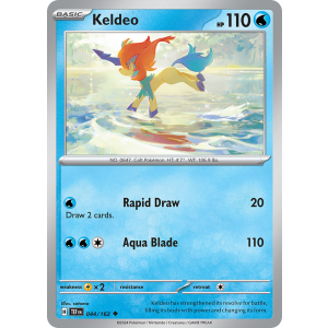 Keldeo 44/162 Pokemon TCG Scarlet & Violet Temporal Forces