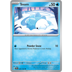 Snom 45/162 Pokemon TCG Scarlet & Violet Temporal Forces