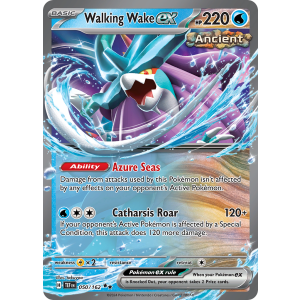 Double Rare Walking Wake ex 50/162 Pokemon TCG Scarlet & Violet Temporal Forces