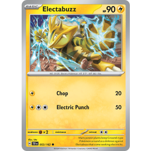 Electabuzz 53/162 Pokemon TCG Scarlet & Violet Temporal Forces