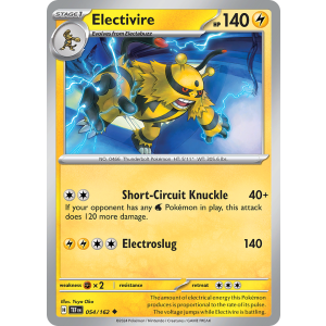 Electivire 54/162 Pokemon TCG Scarlet & Violet Temporal Forces