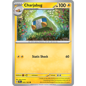 Charjabug 55/162 Pokemon TCG Scarlet & Violet Temporal Forces