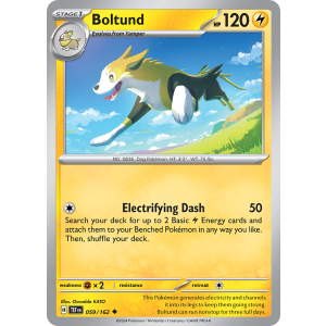 Boltund 59/162 Pokemon TCG Scarlet & Violet Temporal Forces