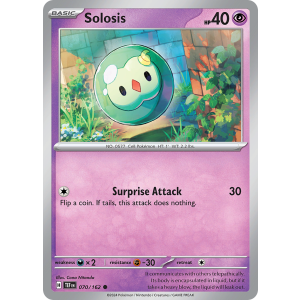 Solosis 70/162 Pokemon TCG Scarlet & Violet Temporal Forces