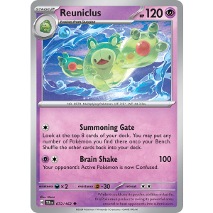 Reuniclus 72/162 Pokemon TCG Scarlet & Violet Temporal Forces