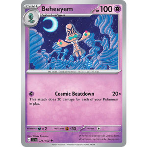 Beheeyem 74/162 Pokemon TCG Scarlet & Violet Temporal Forces