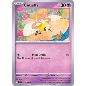 Cutiefly 75/162 Pokemon TCG Scarlet & Violet Temporal Forces