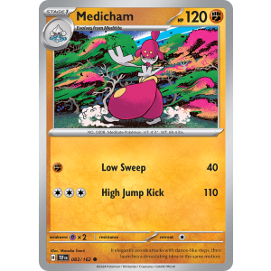 Medicham 83/162 Pokemon TCG Scarlet & Violet Temporal Forces