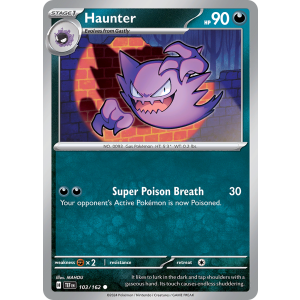 Haunter 103/162 Pokemon TCG Scarlet & Violet Temporal Forces