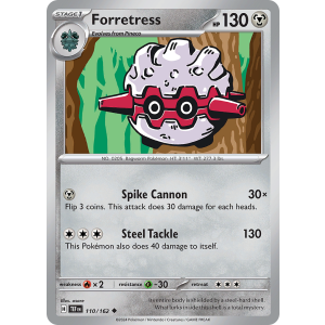 Forretress 110/162 Pokemon TCG Scarlet & Violet Temporal Forces