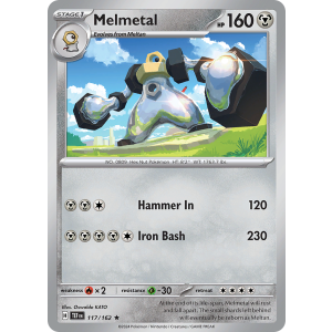 Melmetal 117/162 Pokemon TCG Scarlet & Violet Temporal Forces