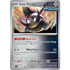 Iron Treads 118/162 Pokemon TCG Scarlet & Violet Temporal Forces