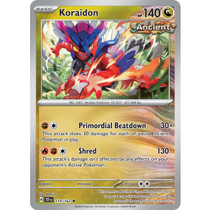 Koraidon 119/162 Pokemon TCG Scarlet & Violet Temporal Forces