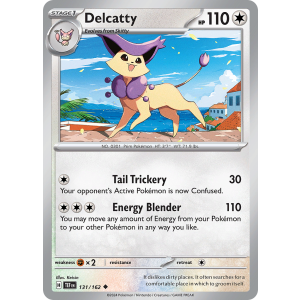 Delcatty 131/162 Pokemon TCG Scarlet & Violet Temporal Forces