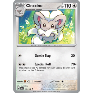 Cinccino 137/162 Pokemon TCG Scarlet & Violet Temporal Forces