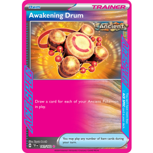 ACE SPEC Rare Awakening Drum 141/162 Pokemon TCG Scarlet & Violet Temporal Forces