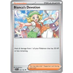 Bianca's Devotion 142/162 Pokemon TCG Scarlet & Violet Temporal Forces