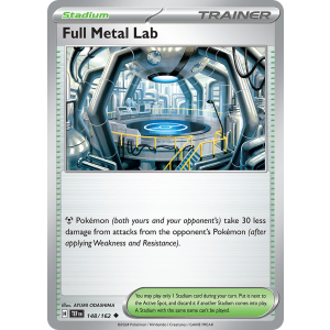 Full Metal Lab 148/162 Pokemon TCG Scarlet & Violet Temporal Forces