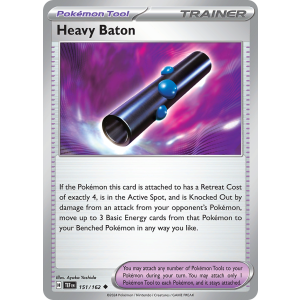 Heavy Baton 151/162 Pokemon TCG Scarlet & Violet Temporal Forces