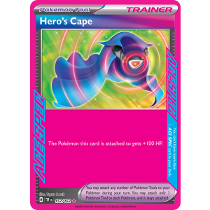 ACE SPEC Rare Hero's Cape 152/162 Pokemon TCG Scarlet & Violet Temporal Forces