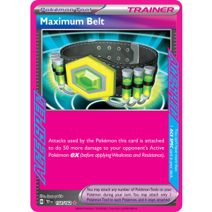 ACE SPEC Rare Maximum Belt 154/162 Pokemon TCG Scarlet & Violet Temporal Forces