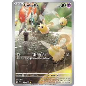 Illustration Rare Cutiefly 172/162 Pokemon TCG Scarlet & Violet Temporal Forces