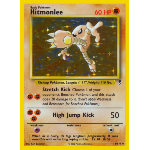 Rare Holo Hitmonlee 13/110 Pokemon TCG Other Legendary Collection