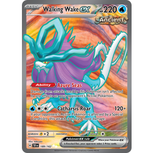 Ultra Rare Walking Wake ex 189/162 Pokemon TCG Scarlet & Violet Temporal Forces