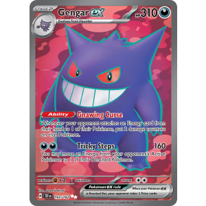 Ultra Rare Gengar ex 193/162 Pokemon TCG Scarlet & Violet Temporal Forces