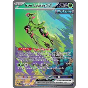 Special Illustration Rare Iron Leaves ex 203/162 Pokemon TCG Scarlet & Violet Temporal Forces