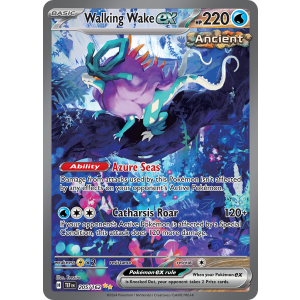 Special Illustration Rare Walking Wake ex 205/162 Pokemon TCG Scarlet & Violet Temporal Forces