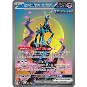 Special Illustration Rare Iron Crown ex 206/162 Pokemon TCG Scarlet & Violet Temporal Forces