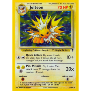 Rare Holo Jolteon 14/110 Pokemon TCG Other Legendary Collection