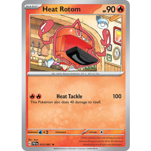 Heat Rotom 13/91 Pokemon TCG Scarlet & Violet Paldean Fates