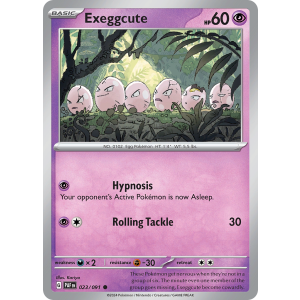 Exeggcute 23/91 Pokemon TCG Scarlet & Violet Paldean Fates