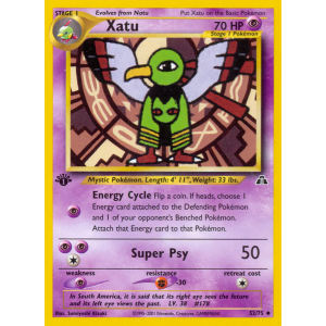 Xatu 52/75 Pokemon TCG Neo Neo Discovery