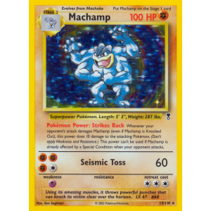 Rare Holo Machamp 15/110 Pokemon TCG Other Legendary Collection