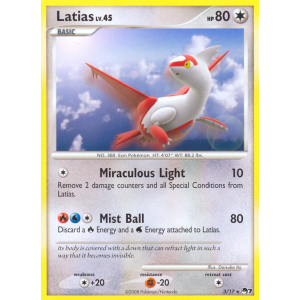 Latias 3/17 Pokemon TCG POP POP Series 7