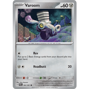 Varoom 64/91 Pokemon TCG Scarlet & Violet Paldean Fates