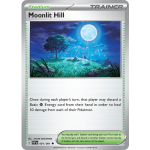 Moonlit Hill 81/91 Pokemon TCG Scarlet & Violet Paldean Fates